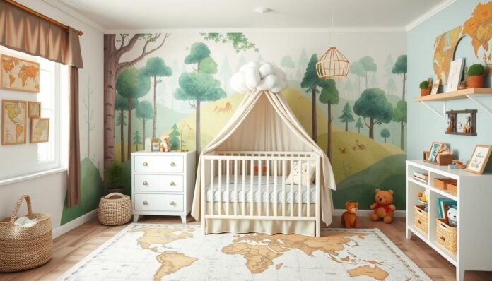 adventure themed nursery