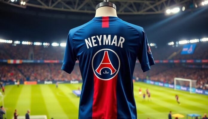 neymar psg jersey