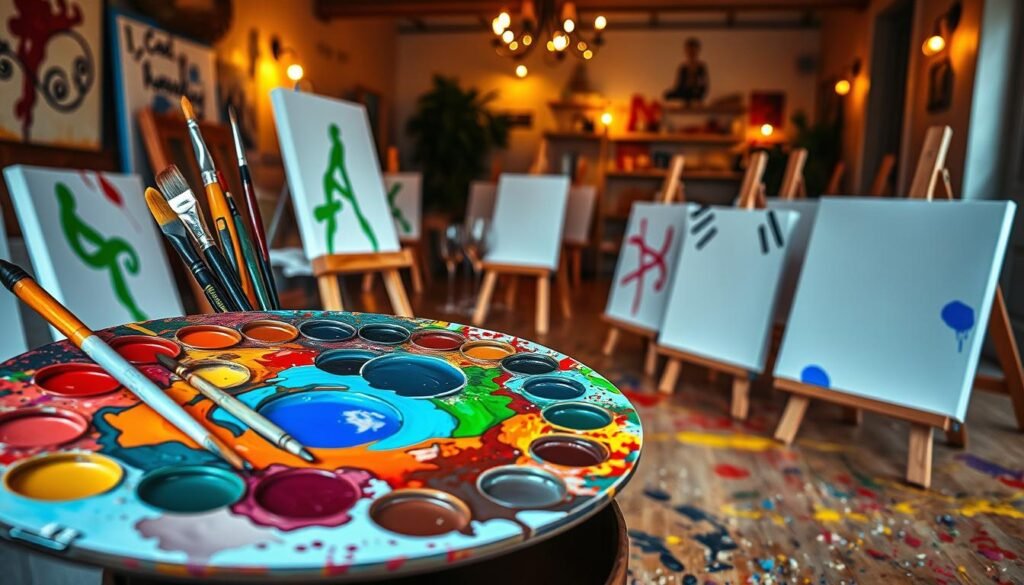 tips for unleashing creativity with themed painting and paint and sip classes