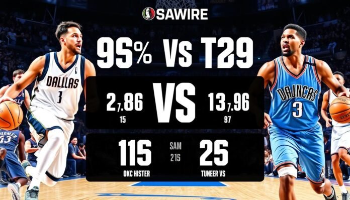 dallas mavericks vs okc thunder match player stats