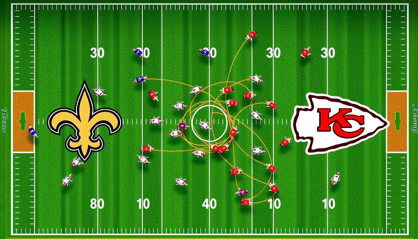 new orleans saints vs kansas city chiefs match player stats