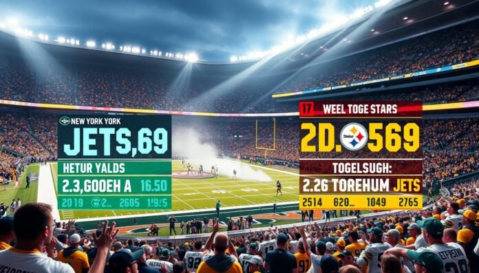 new york jets vs steelers match player stats