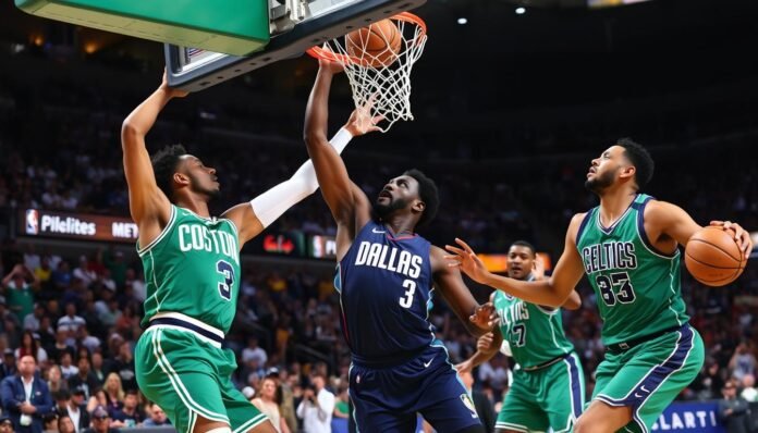 boston celtics vs dallas mavericks match player stats